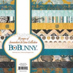 BoBunny-Somewhere In Tme 6X6 pad